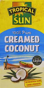 **** TROPICAL SUN Coconut CREAM