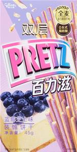 **** GLICO Pretz Blueberry Cheese Flavour