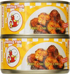 **** SMILING FISH Fried Fish with Chilli