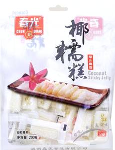 **** CHUN GUANG Coconut Sticky Jelly