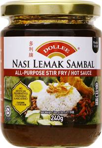 **** DOLLEE Nasi Lemak Sambal Stirfryspicy