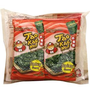 **** TAOKAENOI Roasted Seaweed Laver Spicy